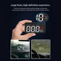 M3 Car OBD2 Head-up Display Auto Electronics HUD Projector Display Digital Car Speedometer Accessories Integrated Shading Design