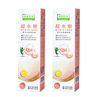 【西德】超水姬Q10輔酵素+C1000發泡錠(15錠裝)X2入