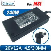 Original For Chicony 20V 12A 240W AC Adapter Charger For Aorus 17 XE4 Power Supply A20-240P2A