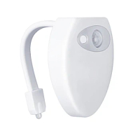 LED Night Light PIR Motion Sensor Toilet Light USB Rechargeable Backlight Smart Home Automation Module For Toilet Bowl Bathroom