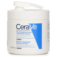 CeraVe 保濕霜（適用於乾性至極乾性肌膚，附按壓幫浦）（隨機包裝）454克/16盎司