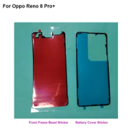 Adhesive Tape For Oppo Reno 8 pro+ 3M Glue Front LCD Supporting Frame Sticker For Oppo Reno 8 pro plus Back Battery cover Tape