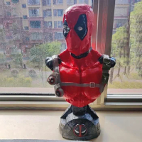 Marvel Deadpool Figures The Avengers Animation Peripherals Collectible Ornaments Model Figurine Doll Statue Boys Toy Birthday