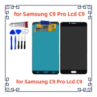 Tested 6.0" AMOLED c9 pro Screen For Samsung C9 Pro SM-C9000 C900F C900Y C9008 LCD with Touch Display Digitizer Assembly