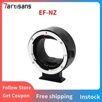 7artisans EF-NZ EF/EF-S Lens to Nikon Z Auto-Focus Lens Mount Adapter Mirrorless Camera Lens Converter Ring for Nikon Z 50