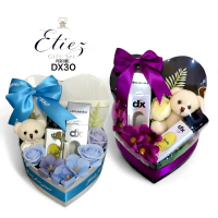 ETIEZ GIFT SET Perfume DX30 dengan BEAR MURAH budget - SUPRISE BIRTHDAY / ANNIVERSARY / HANTARAN KAH