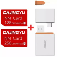Applicable to Huawei NM card 128/256GB nano memory card Mate30/40mate 20X Pro P40 Pro series SD/USB/Type-C Lexar card reader