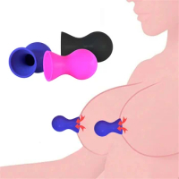 Nipple Sucker Stimulator Female Breast Enlargement Nipples Massager Brush Clit Vibrator Adult Sex Toys For Women