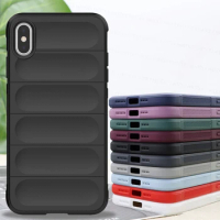 For iPhone XS Max Case Skin-Friendy Shockproof Silicone TPU Phone Back Cover For iPhone X XR XS Max Cover Fundas iPhone XS Max