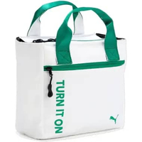Tas Puma Golf Shield Round Tote 02 Bright White/Archive Green 090439 02 OSFA