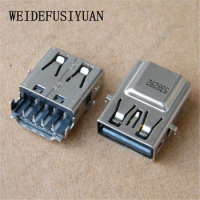 10pcs/lot 2.0 USB Jack Female Connector Port Plug for ASUS X555L X555LD A555 K555 A455L F455L