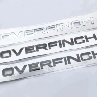 สติ๊กเกอร์โครเมี่ยม ABS สำหรับรถยนต์สำหรับ Land Rover Range Rover Overfinch I322 Discovery ฝากระโปรง
