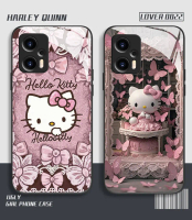 Ốp Điện Thoại, Ốp Cho XIAOMI POCO X4, F3, X7, F4, GT Pro 5G, Ốp Cứng Chống Sốc Kính Hello Kitty Bướm