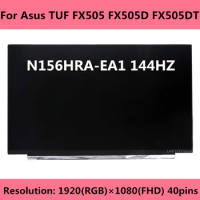 LM156LF2F01/02/03 N156HRA-EA1 NV156FHM-N4K /N4G /N4N NV156FHM-NX3/NX4 NE156FHM-NX2 For Asus TUF FX505 FX505D FX505DT 40Pin 144HZ