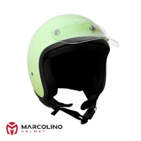 Helm Bogo Retro Marcolino Pastel Green SNI PET Japan by JMC Helmet