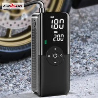 Carsun Air Compressor 12v Air Pump For Car Portable Tyre Inflator Electric Motorcycle Pump Air Compressor For Car Bicycle