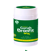 Kapsul Gurah Naturafit 50 Kapsul Obat Herbal Pernafasan Flu Batuk
