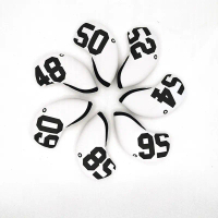 Penutup kepala besi golf mewah, penutup baji kepala besi, 4-9 ASPX, 10 keping, 6 warna