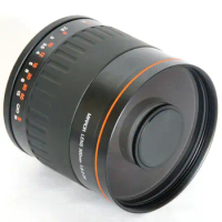 JINTU 500mm f/6.3 Mirror Telephoto Camera Lens Black For Canon EOS 100D 200D 2000D 4000D 1000D 1100D 1200D 1300D 450D 550D 650D