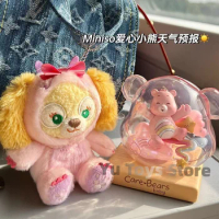 New Miniso Care Bears Blind Box Weather Forecast Series Blind Peripheral Figures Cartoon Decorative Tabletop Ornaments Girl Gift
