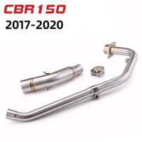 For Honda CBR150 CBR150R CB150R CB 150 R CBR 150 Motorcycle Exhaust System Escape Modified Front Middle Link Pipe Connection