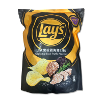 【美式賣場】Lays 樂事 法式黑松露海鹽口味洋芋片 580g(效期:2025/05/13)