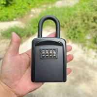 掛式金屬密碼鑰匙盒家用裝飾鑰匙盒密碼盒鎖盒 鑰匙箱鑰匙盒