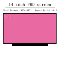 14" Slim LED Matrix For Asus VivoBook M413DA Laptop LCD Screen Panel 1920*1080p FHD