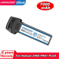 Original LOSONCOER 7000mAh For Hubsan Zino Pro Plus / Zino Pro+ RC Drone Spare Parts Battery Quadcopter Spare Parts Accessories