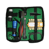 高爾夫測距儀 找球手電筒 高爾夫球場用品 禮品套組 附PU皮包 GSD070