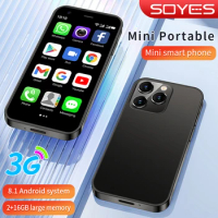 SOYES XS15 Mini Android 8.1 Smart Phone 3.0 Inch Display 2GB RAM 16GB ROM Dual SIM Standby Play Store 3G Phone Multi-Language