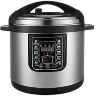 220ｖ電壓力鍋8L 10L 12L商用大容量高壓鍋 電飯煲按鍵智能款