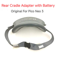 New Rear Cradle Adapter with Battery For Pico Neo 3 VR Headset Small Back Head Soft Sponge Pad Replacement Part Accessories