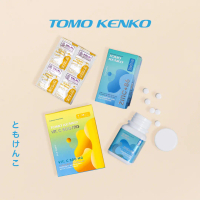 Combo Tomo Kenko Vitamin C 500 mg 1 Box & zinc+B6 1 Botol