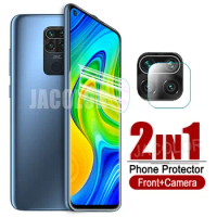 2in1 Full Cover Hydrogel Film For Xiaomi Redmi Note 9S 9 S Pro 9Pro For Note9Pro Note9S Note9 Watery Screen Protector Not Glass