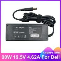 19.5V 4.62A 90W 7.4*5.0mm AC Laptop Charger For Dell E4300 E5410 E6320 E6400 E6430 3521for dell inspiron n5110 Power Adapter