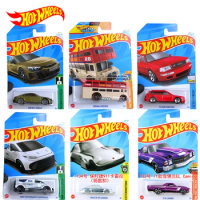 2024F Original Hot Wheels Car 1/64 Diecast Toys for Boys Vehicle Porsche 911 Carrera Trouble Decker Camino Audi Avant RS2 Mazda