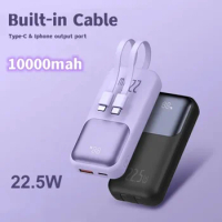 10000mAh Large Capacity Phone Powerbank Mini Small Size Portable Power Bank Super Fast Charging Phone Charger Universal