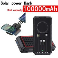 100% original wireless charger solar charging fast charger portable polymeron phone laptop
