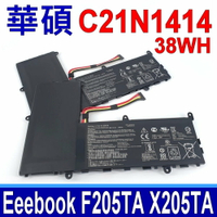 華碩 ASUS C21N1414 38Wh 原廠規格 電池 EeeBook F205TA F205TA-1A X205 X205T X205TE X205TA X205TA-BING-FD015B