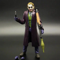 15CM Action Figure Dark Knight Joker Clown Figure Heath Ledger Dolls Model Toys Collectable