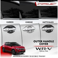 Paket Cover Handle + Outer Mangkok Pintu Otoproject WRV Hitam
