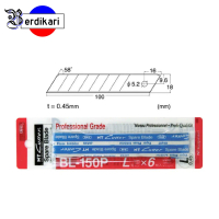 Isi Cutter Refill Spare Blade NT Besar Bl 150P