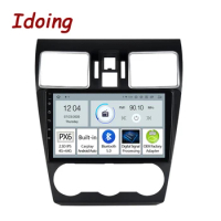 Idoing 9"PX6 Car Android Radio Video GPS Multimedia Player For Subaru WRX 2016-2021 GPS Navigation Carplay Auto Head Unit No2Din