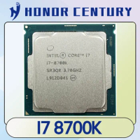 used Core i7 8700K 3.7GHz Six-Core 12-Thread CPU Processor 65W LGA 1151