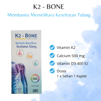 K2-Bone 30 Kapsul Suplemen Tulang Kalsium Kesehatan Tulang