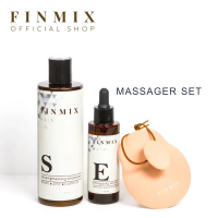 FINMIX HAIR SHAMPOO, SERUM DAN MASSAGER [BUNDLING]