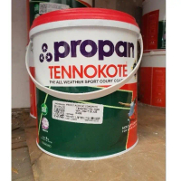PROPAN TENNOKOTE 5 KG CAT LAPANGAN OLAHRAGA / CAT CARPORT / GARASI / TAMAN / 5KG / cat lantai
