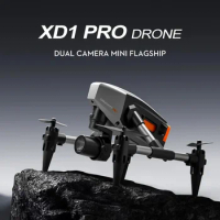 New XD1 Alloy Architecture Drone With Professional 8k HD Camera WIFI FPV Quadcopter Mini UAV Dron Optical Flow Helicopters Toys
