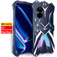 Realme Q3 Pro 5G Luxury New Thor Heavy Duty Armor Metal Aluminum Case For Realme GT GT NEO 2T Case